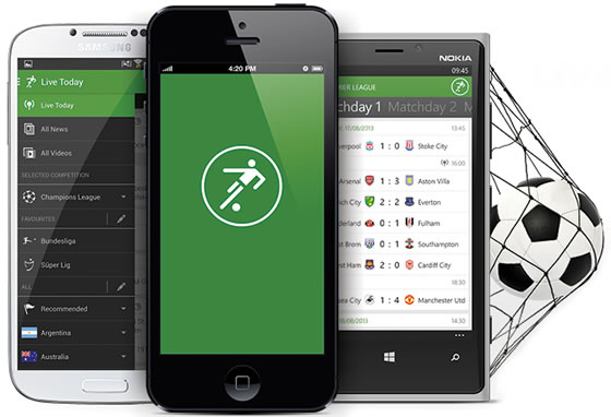 As melhores Apps de 2013 do Desporto-Rei para Android