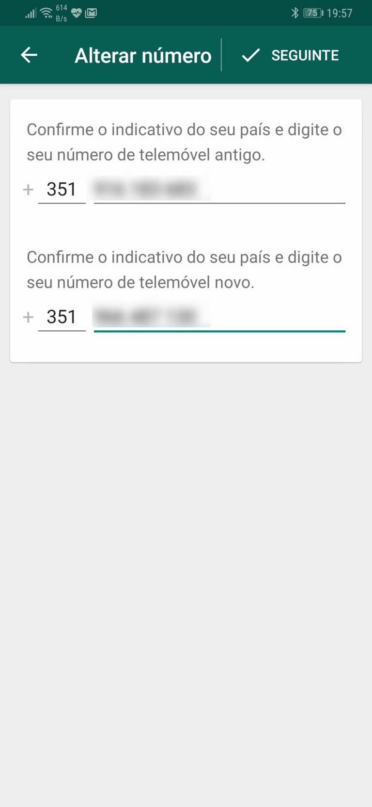 Como mudar o número de telefone no WhatsApp sem perder mensagens