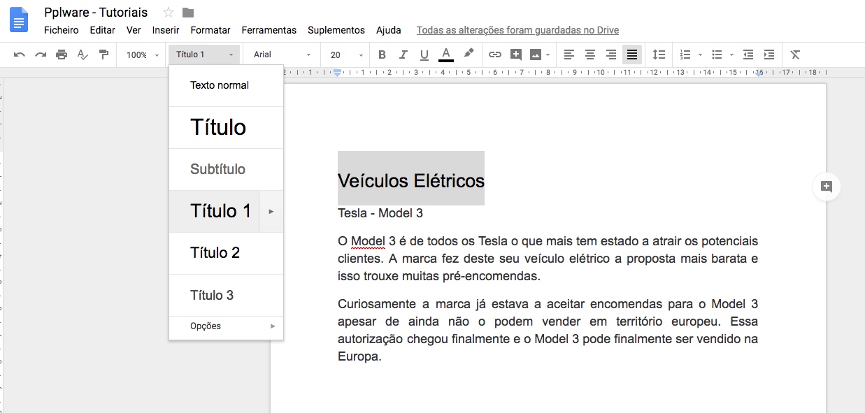 Como Criar Um Ndice Autom Tico No Google Docs