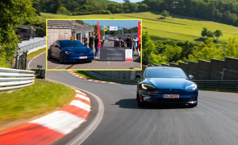 Tesla Bate Novo Recorde Na Pista De N Rburgring