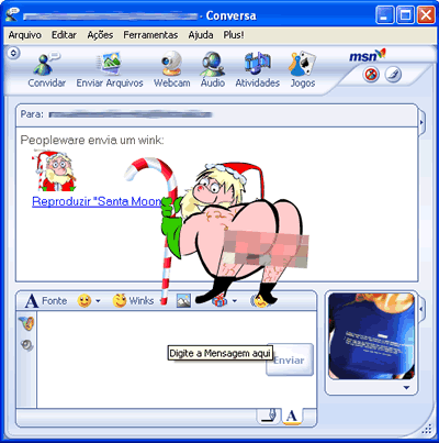 Winks no MSN 7.0