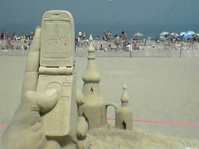 Sand phone