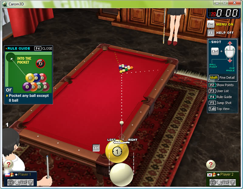 Baixe Pool Strike 8 sinuca online no PC