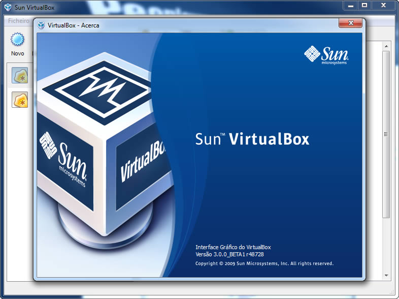 sun virtualbox 3.0
