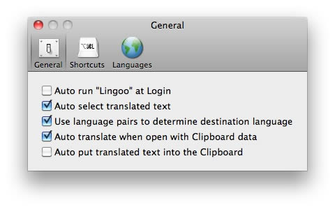 Lingoo 1.1 - Todos os idiomas na ponta do rato