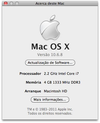 Prepare o seu Mac para instalar o Mac OS X Lion