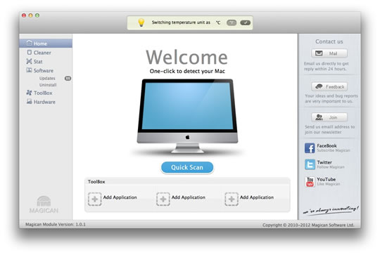 Magican - Aumente a performance do seu Mac OS X