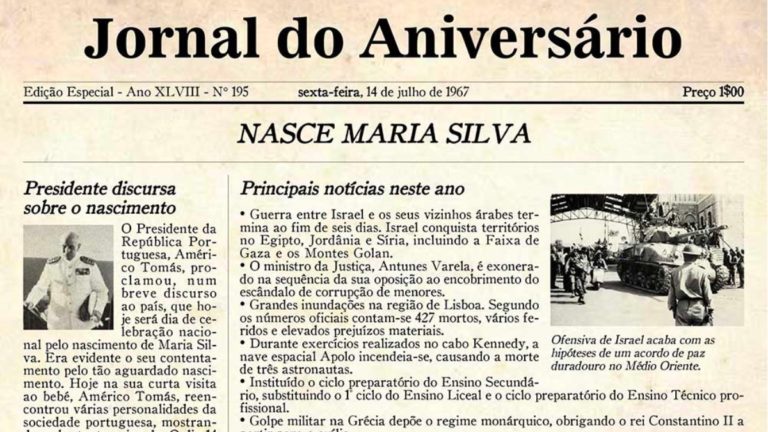 Jornal Do Aniversário