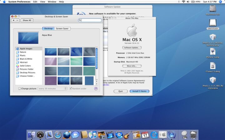 Imagem Mac OS X 10.4.11