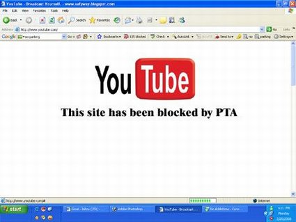 YouTube bloqueado
