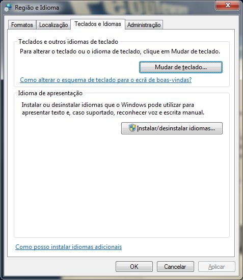 Teclas De Atalhos Do Windows Vista