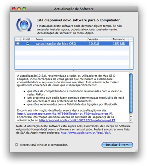 Mac 10.5.8 Update