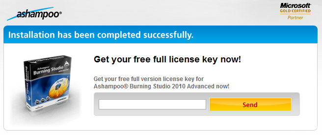 free ashampoo burning studio 2010 download
