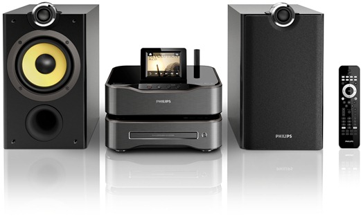 MCi8080 Philips Wireless Hi-fi System FRONT IMAGE