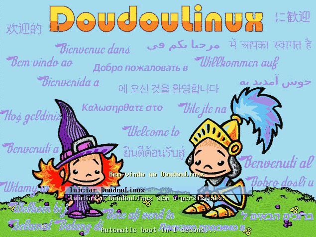 GCompris no Live Doudou Linux - Programas e jogos educativos para crianças  