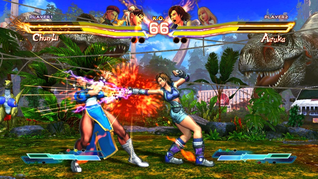 Street Fighter X Tekken … choque de Titãs!