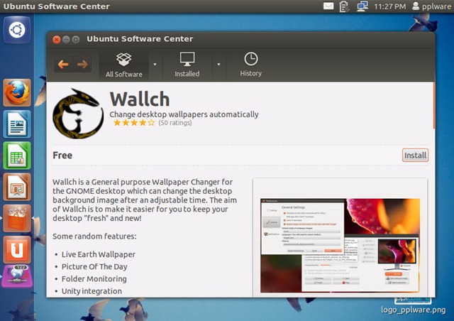 Wallch – Wallpapers sempre novos no seu Ubuntu 12.04 - Pplware