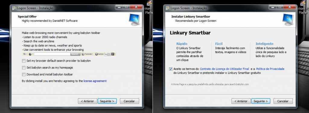Logon Screen 2.55, altere a imagem do Logon facilmente