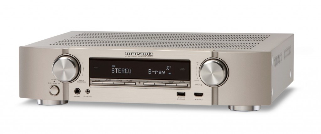 Receptores A/V Marantz slim-line: desempenho e elegância