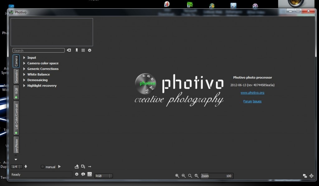 Photivo, poderoso no processamento de imagens