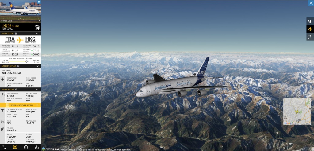 Flightradar24 – Aviões no mundo em tempo real