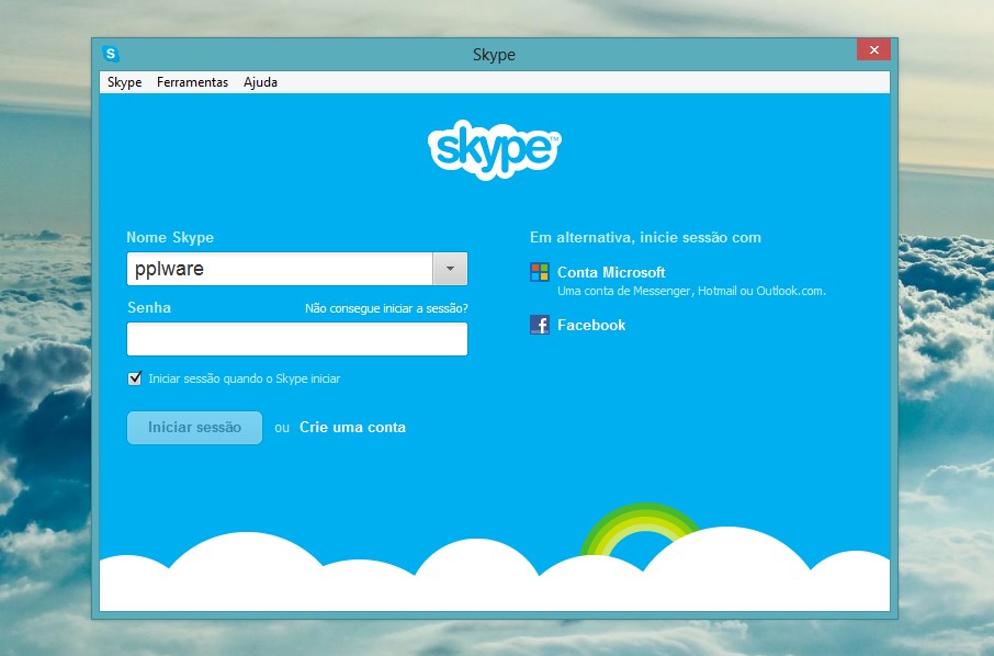 skype login for mac