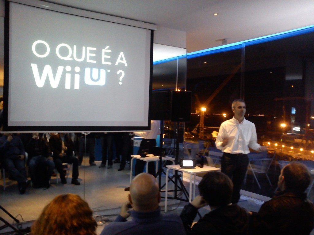 Dado o pontapé de saída para a Wii U!