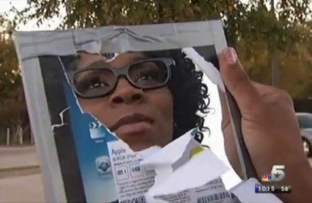 Mulher é enganada na compra de um iPad