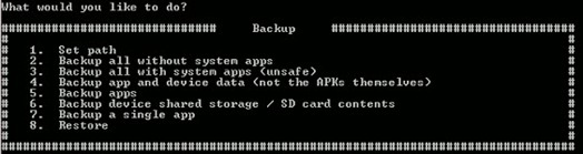 android ultimate backup tool