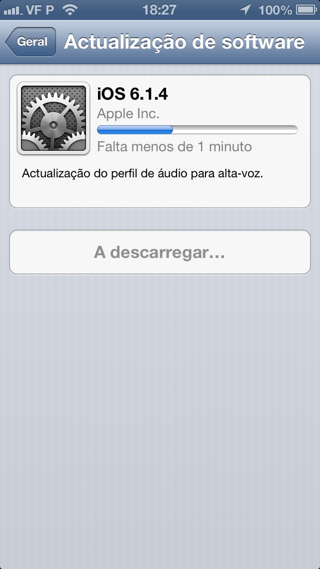 Apple lança iOS 6.1.4