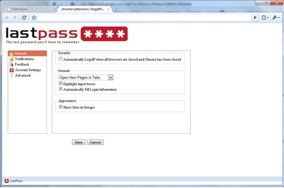 lastpass recently generated passwords