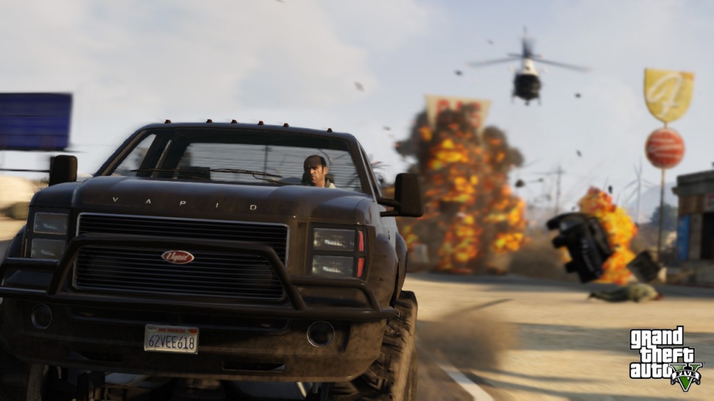 GTA V rebenta com todas as escalas
