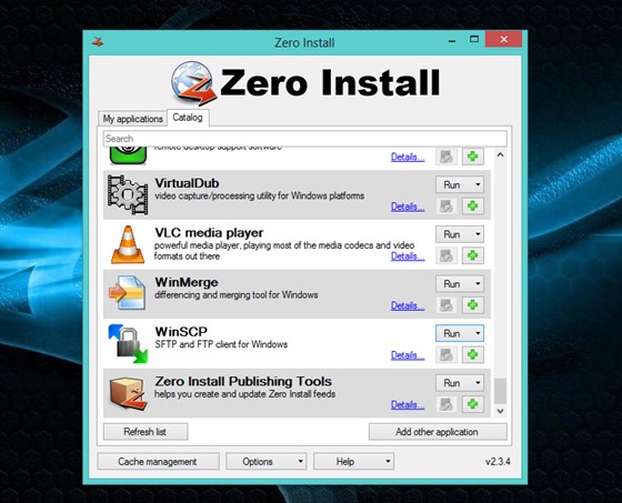 instal Zero Install 2.25.0