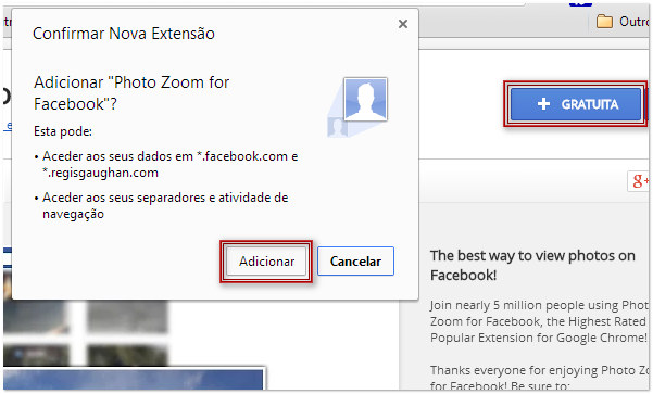 Photo Zoom – Visualize rapidamente as fotos no Facebook