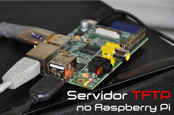 Servidor TFTP no Raspberry Pi para actualizar firmware