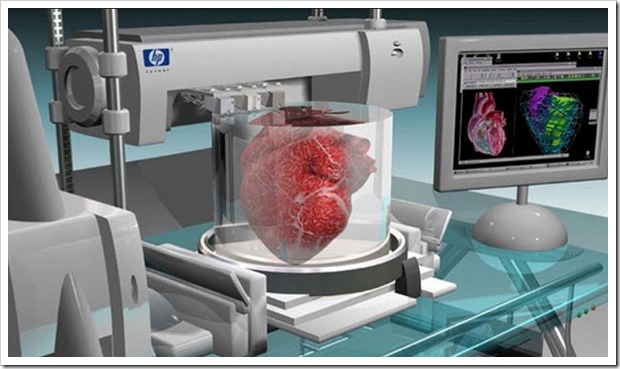 Impressão 3D de orgãos