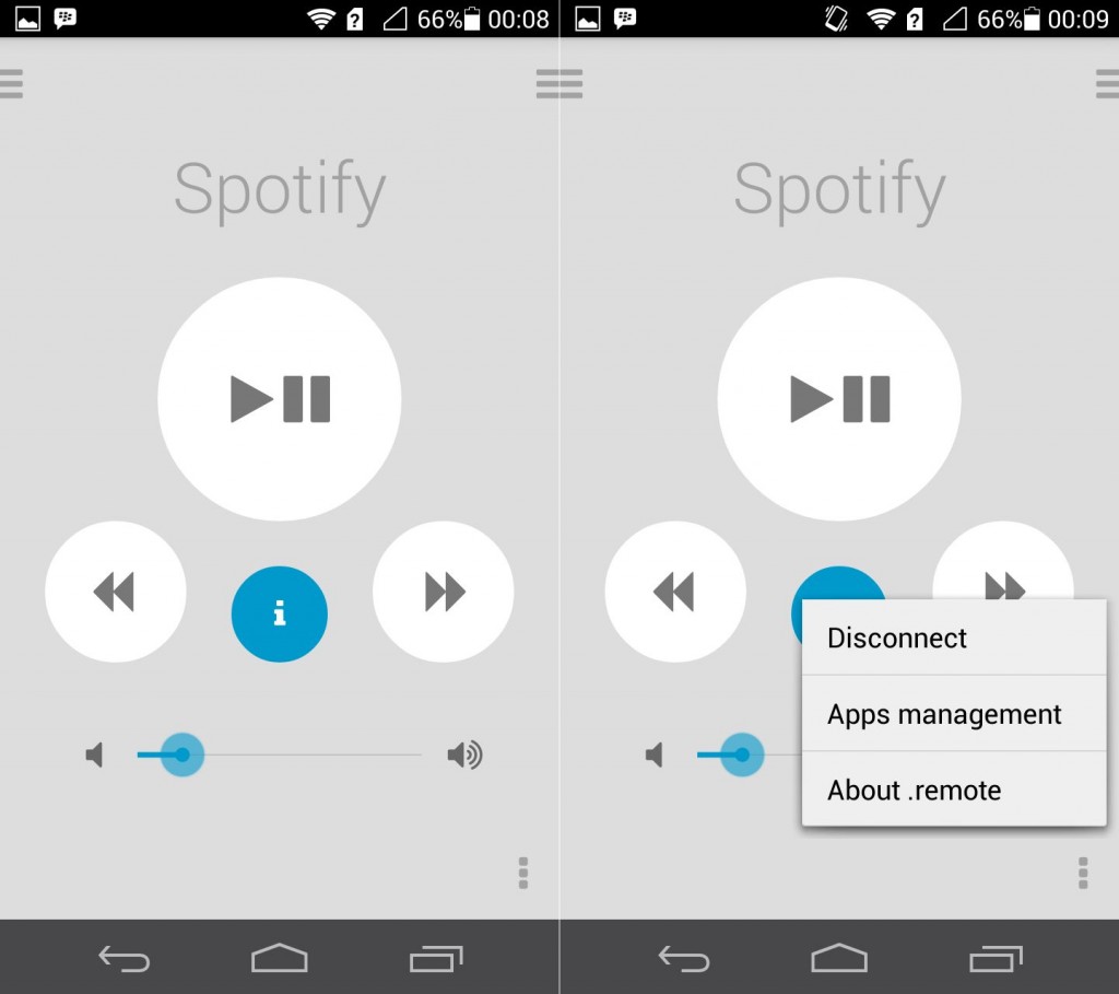 mac.remote – Controlar aplicações áudio do Mac pelo Android