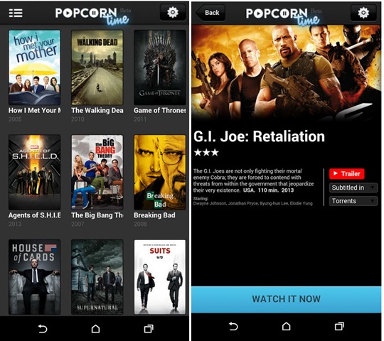 popcorn time android tv