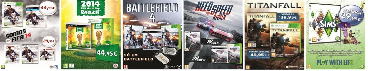 Grandes jogos da Electronic Arts em queda …