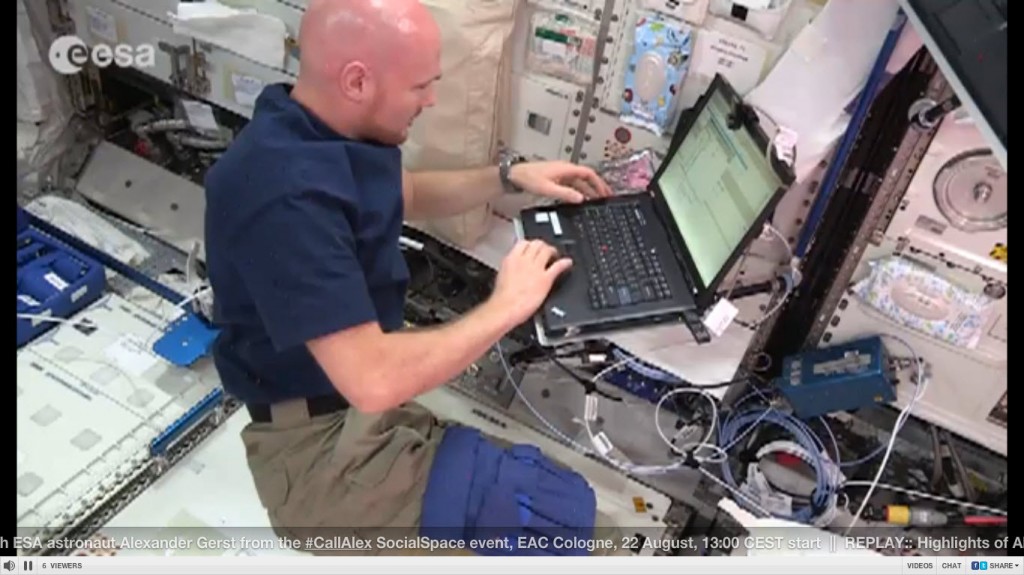 Facebook: Astronauta vai interagir, em directo do espaço, com fãs