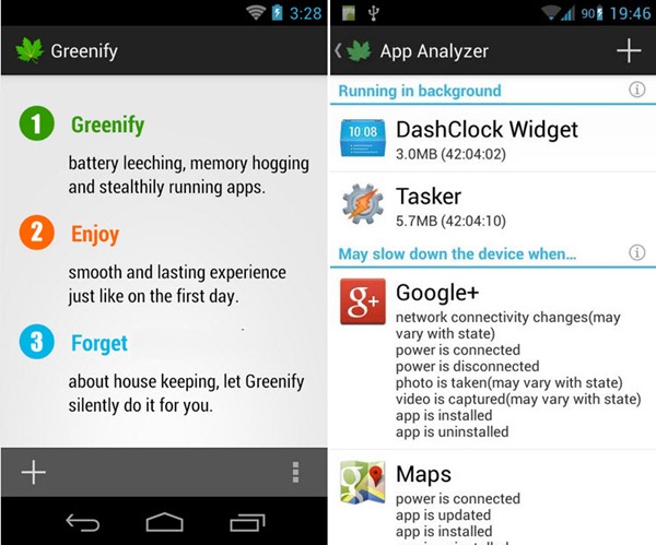 android greenify