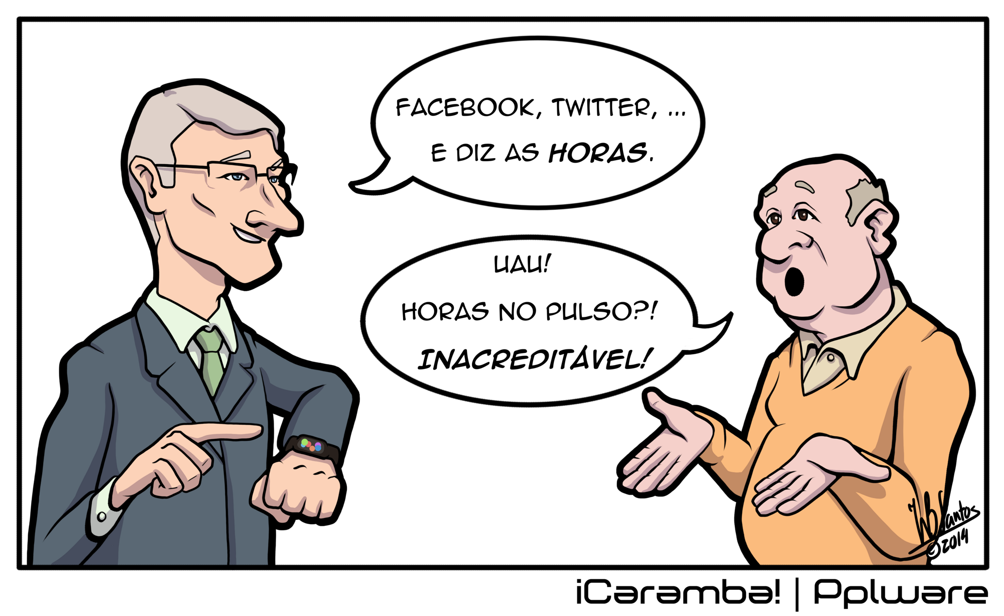 Pplware Cartoon: iCaramba!