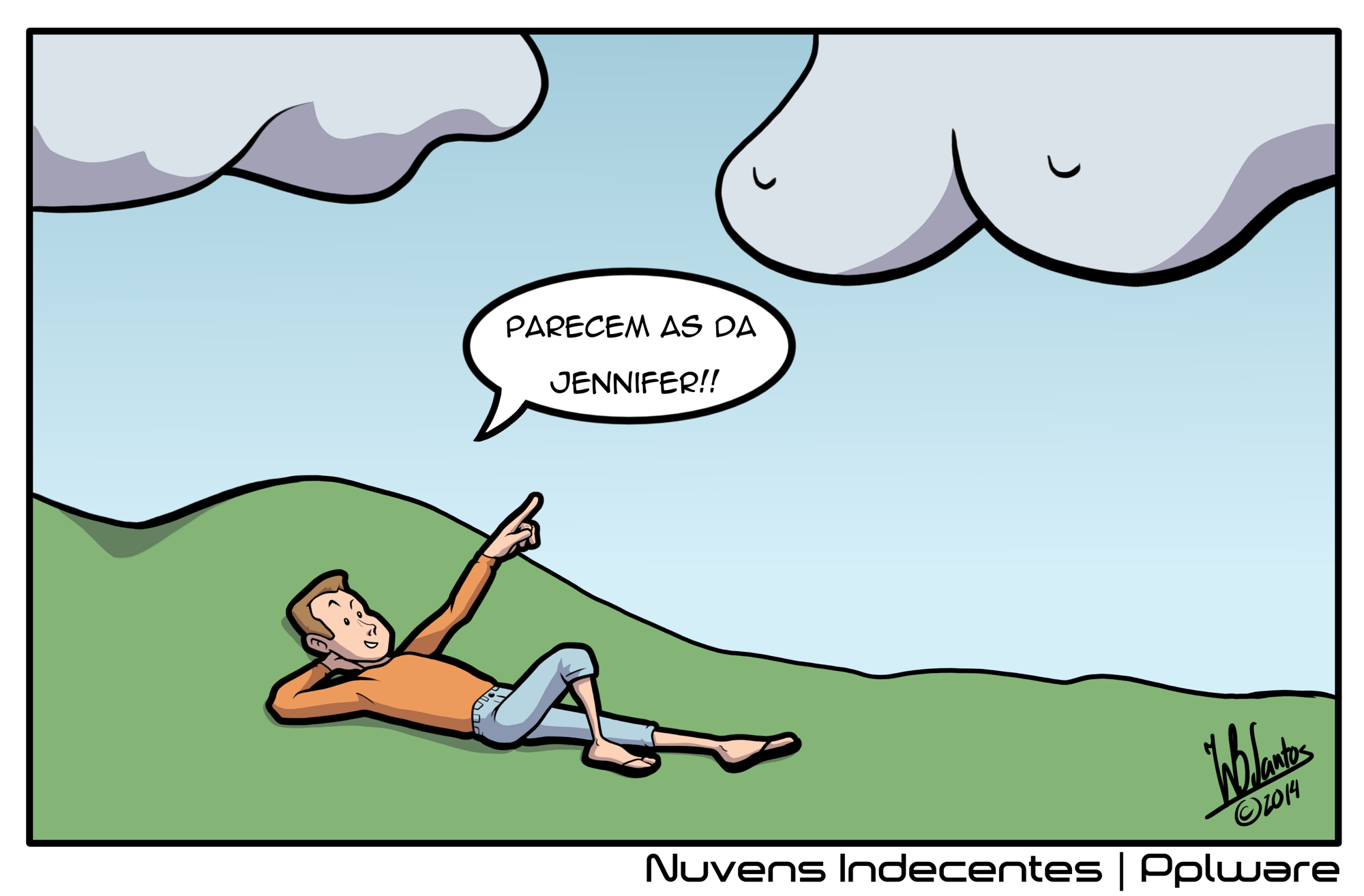 Pplware Cartoon: Nuvens Indecentes