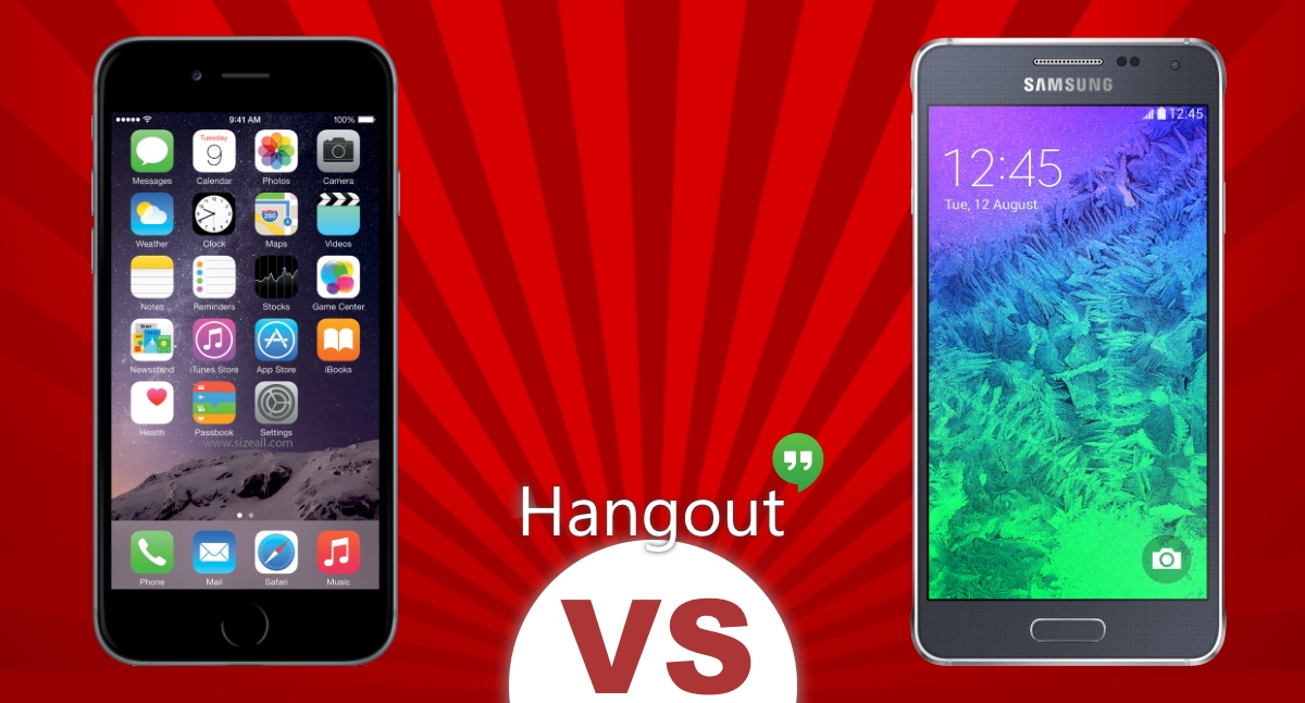 Hangout: iPhone 6 ou Galaxy Alpha, qual o melhor?