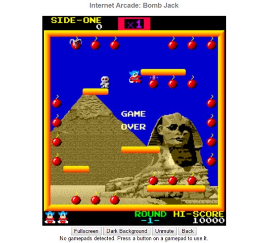 Jogue mais de 900 jogos de arcade através do seu navegador - Meio Bit