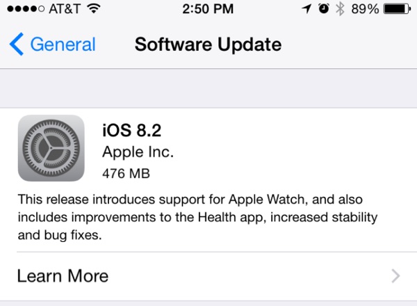 Chegou o iOS 8.2, depois de todas as outras novidades da Apple