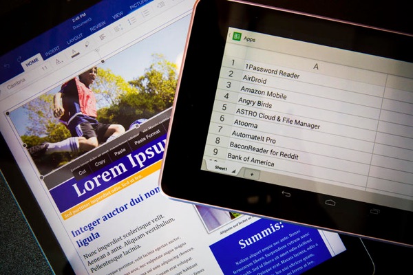 Samsung e Dell vão instalar Office nos dispositivos Android