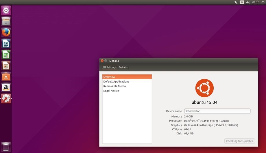 Details settings. Ubuntu 15. Ubuntu 15.04. Ubuntu 15.10. Убунту 15 04 русифицировать.