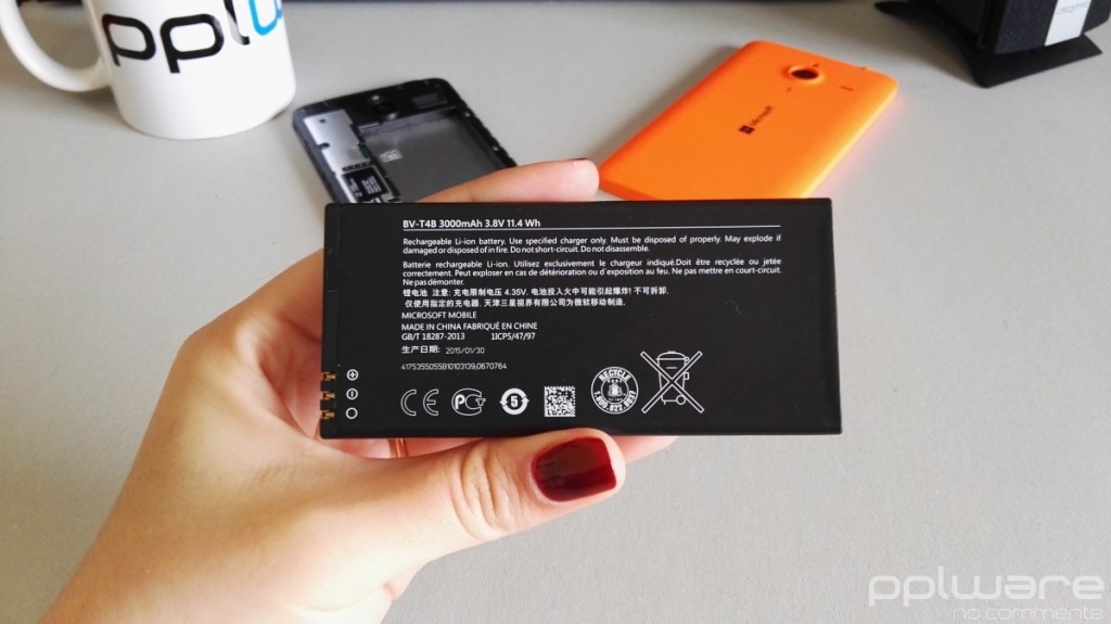 Lumia 640 XL - Bateria