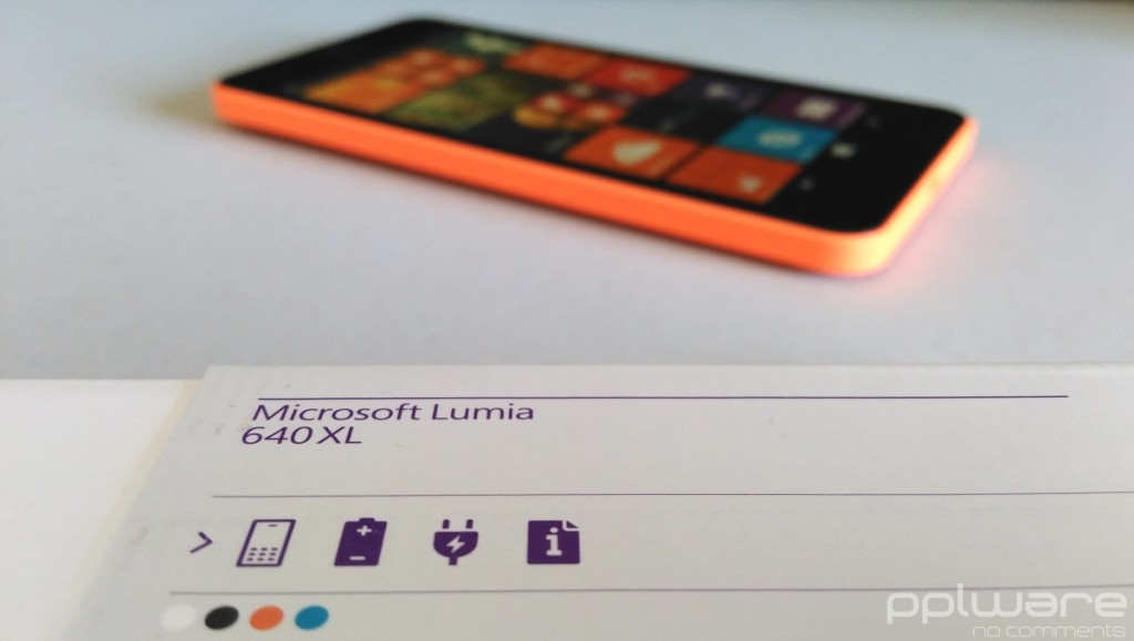 Lumia 640 XL - Caixa